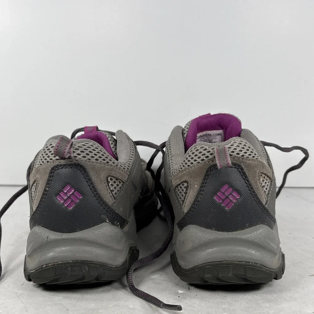 Size 7 Columbia Gray Techlite Hiking Trail Shoe Sneakers BL3983-061‎